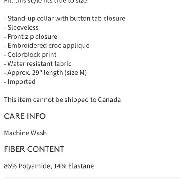 NEW Lacoste Men’s Golf Rain Vest - Picture 5 of 10